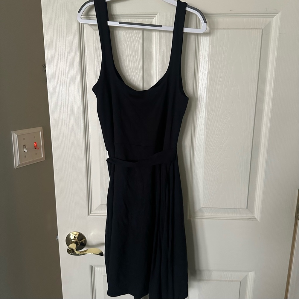 Wilfred Classic Black Mini Dress